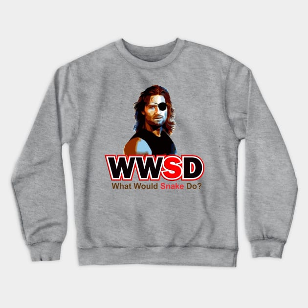 WWSD? Crewneck Sweatshirt by the Mad Artist